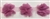 FLR-TRM-102-DUSTYROSE. Flower Trim - Exquisite Live Colors with Raised 3-Dimensional Flowers - Price Per Yard. 2 Inch Wide
