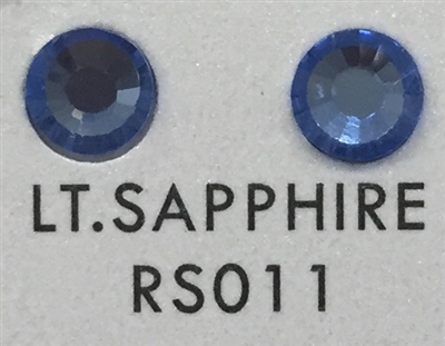 Low-Lead Machine Cut (MC) Hot Fix Rhinestone - Lite Sapphire