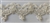 LNS-BBE-101-OFFWHITE.  3.0"-wide Bridal Lace with Beads - Off White