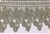 LNS-BBE-232-OLIVE. Olive Bridal Lace with Shiny Crystals - Sold By the Yard - 4.75 Inch Wide