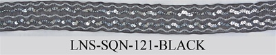 LNS-SQN-121.  Sequins Lace