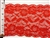 LST-REG-621-RED.  STRETCH LACE 6 INCH WIDE - RED