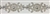 RHS-TRM-1491-SILVER.  CRYSTAL RHINESTONE TRIM - 2.25 INCHES WIDE - REPEAT LENGTH 5.5 INCHES