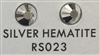 Premium Hot Fix Rhinestone - Silver Hematite