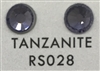 Flat Back / No-Glue Loose Crystal Rhinestone - Tanzanite