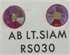 Low-Lead Machine Cut (MC) Hot Fix Rhinestone - AB Lite Siam