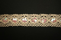 LNS-CRO-101.  1"-wide Crochet Lace