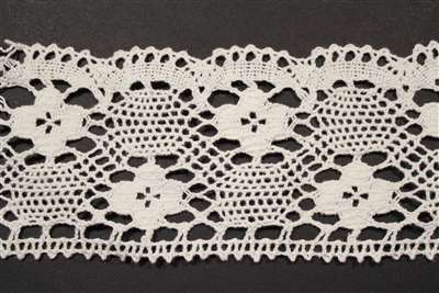 LNS-CRO-126-WHITE.  Crochet Lace