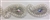 RHS-TRM-1803-WHITESILVER.  Hot-Fix, Sew-On Rhinestone Trim - White Pearls, AB Rhinestones, Silver Beads - 2.75 Inch Wide - 7 Pieces in a Yard