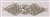 BKL-RHS-017-ROSEGOLD. Clear Crystals on Rose-Gold Metal Applique / Buckle - 5 X 1.2 Inches. Has hooks at booth ends. Very versatile accessory on garments and swim-suits.