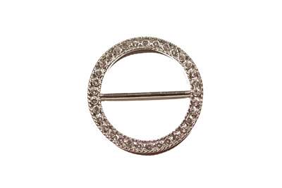 BKL-RHS-135-clear.  RHINESTONE BUCKLE
