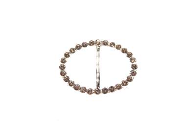 BKL-RHS-137.  RHINESTONE BUCKLE