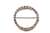 BKL-RHS-142.  RHINESTONE BUCKLE