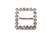 BKL-RHS-152.  RHINESTONE BUCKLE