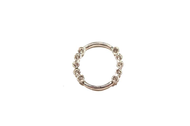 BKL-RHS-153.  RHINESTONE BUCKLE
