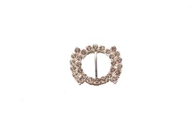BKL-RHS-163.  RHINESTONE BUCKLE
