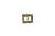 BKL-RHS-190-GOLD.  Rhinestone Buckle