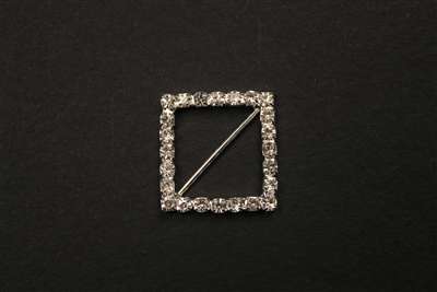 BKL-RHS-195.  Rhinestone Buckle