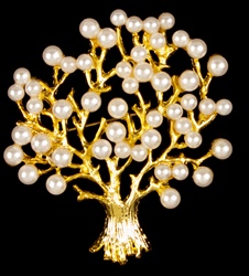Rhinestone Brooch