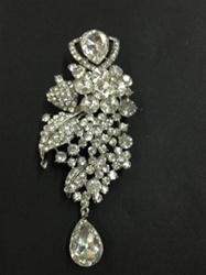 BRO-RHS-031-RHINESTONE BROOCH