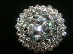 BRO-RHS-188.  Crystal Rhinestone Brooch