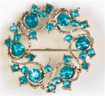 Rhinestone Brooch
