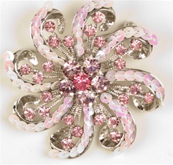 Rhinestone Brooch