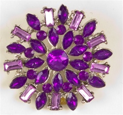 Rhinestone Brooch