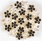 Rhinestone Brooch