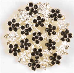 Rhinestone Brooch