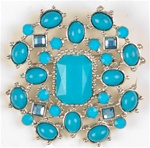 Rhinestone Brooch