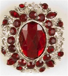 Rhinestone Brooch