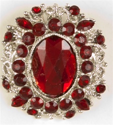 Rhinestone Brooch