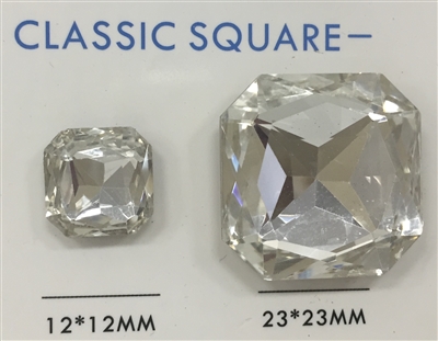 Chaton Rhinestone, Classic Square