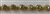 CHN-RHS-001-CLEARGOLD.  CLEAR CRYSTAL RHINESTONE ON GOLD CHAIN - 3/8 INCH WIDE