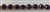 CHN-RHS-001-ROYALBLUEGOLD.  ROYAL BLUE CRYSTAL RHINESTONE ON GOLD CHAIN - 3/8 INCH WIDE