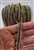 CHN-RHS-053-3ROWS-GOLDROYAL. Royal-Color Crystal Rhinestones on Gold Metal Chain - 3/8" Inch Wide