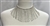 CHN-RHS-086-SILVER. CLEAR CRYSTAL RHINESTONE CHAIN FRINGE - ON SILVER METAL - 3 INCH LONG
