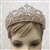 CWN-106-GOLD-AB. WHOLESALE CROWN, AB CRYSTALS ON GOLD METAL