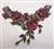 FLR-APL-014. Sew-On Floral Embroidery Applique Patch