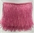 FRI-BED-107-HOTPINK.  Beaded Fringe - Hot Pink Color - 6" Wide - On Pink Tape - 1 yard