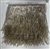 FRI-BED-107-SILVER - Beaded Fringe - Silver Color - 6" Wide - On Silver Tape - 1 yard