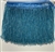 FRI-BED-107-TEAL.  Beaded Fringe - Teal Color - 6" Wide - On Teal Tape - 1 yard