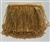 FRI-BED-109-GOLD - Beaded Fringe - Gold Color - 5" Wide - On Gold Tape - 1 yard