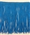 FRI-RAY-104STR-BLUE. 4 INCH Stretch Rayon Fringe - Blue