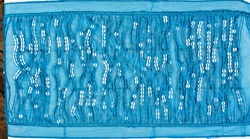 FRI-SQN-108.  8" Sequins Fringe
