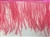 FTR-OST-100-CORAL. Ostrich Feather Coral - 7 INCH