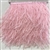 FTR-OST-100-PINK. Ostrich Feather Pink - 7 INCH