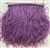 FTR-OST-100-PURPLE. Ostrich Feather Purple - 7 INCH