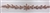 HDP-102-ROSEGOLD-CRYSTAL. WHOLESALE HEAD-PIECE, CLEAR CRYSTALS WITH ROSE-GOLD BACKING ON A COMB